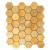 Ocra Hexagon Marble Tiles 10 3/8×12