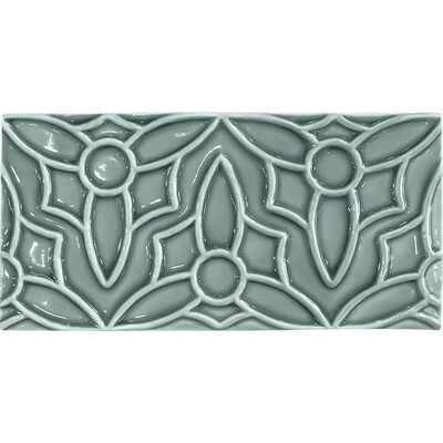 Witty Green Glossy Barcelona Ceramic Accent Tiles 4×8