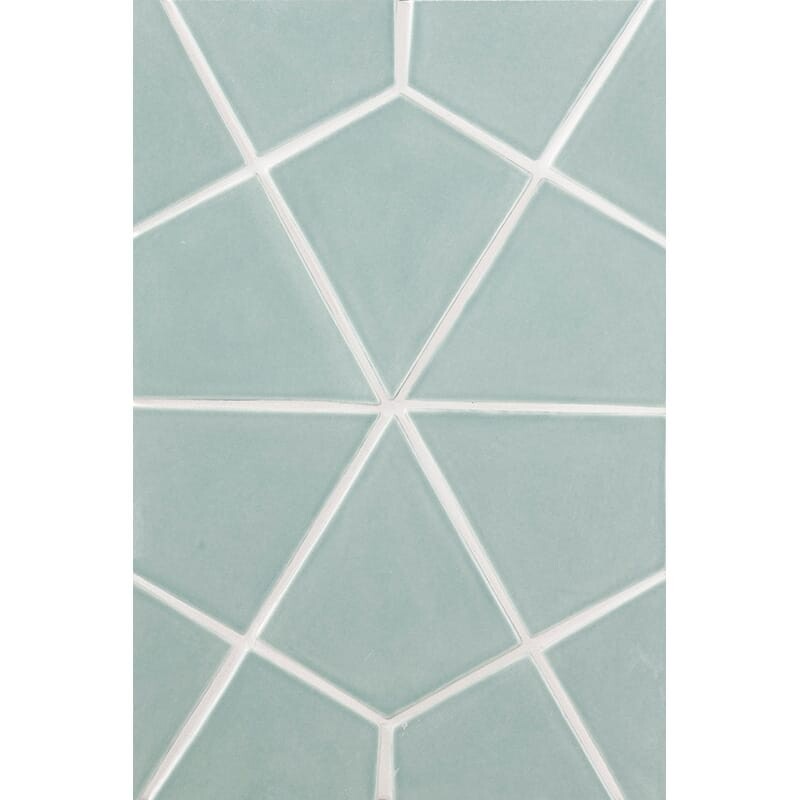 Witty Green Glossy Diamante Ceramic Tile 6x6