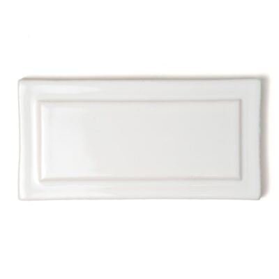 Royal White Glossy Ennis Ceramic Accent Tiles 3×6