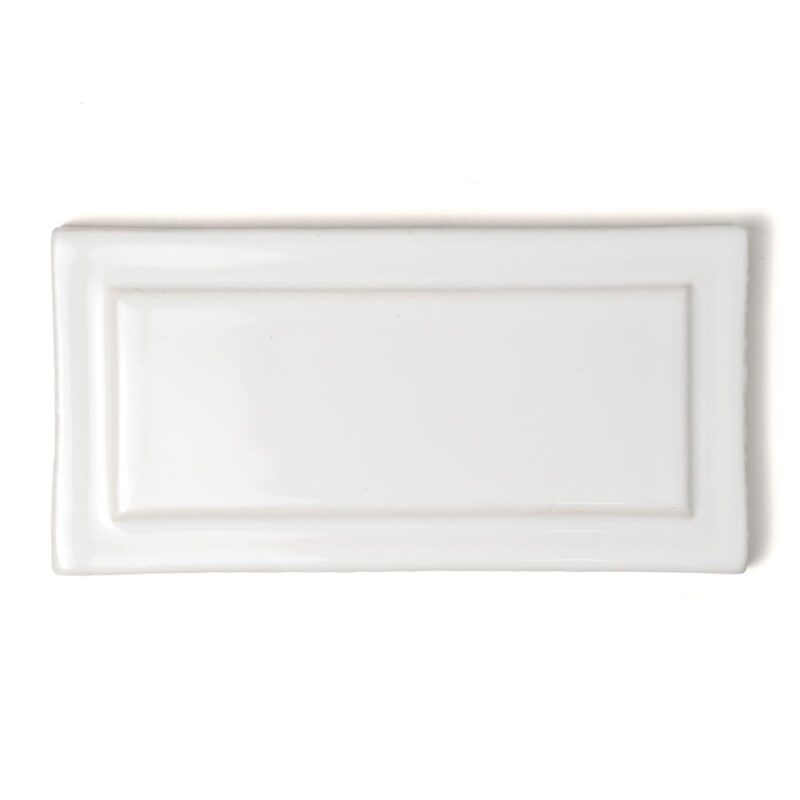 Royal White Glossy Ennis Ceramic Accent Tiles 3×6