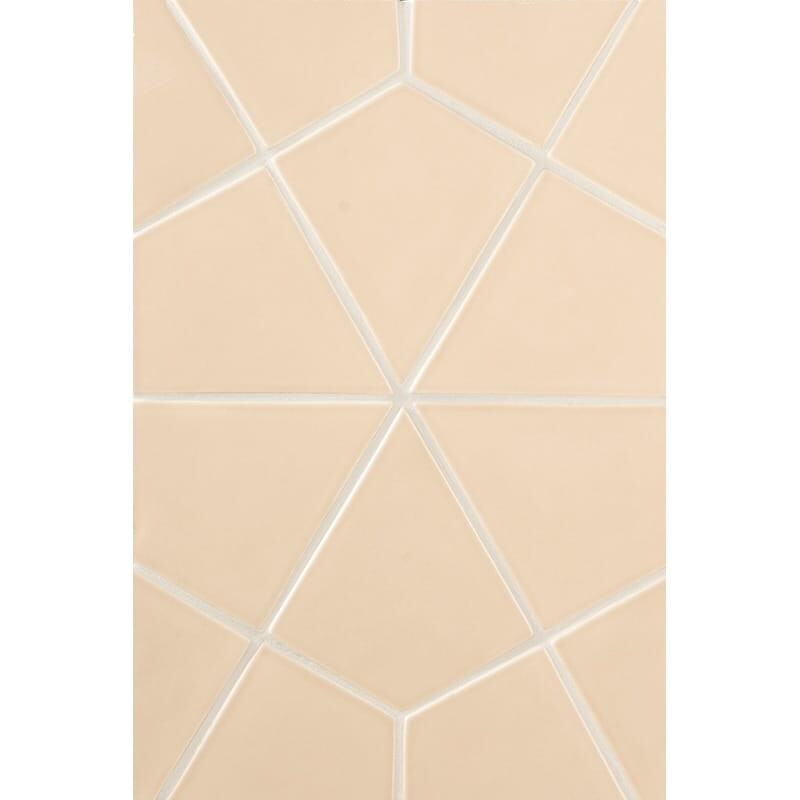 Honey Glossy Diamante Ceramic Tile 6x6