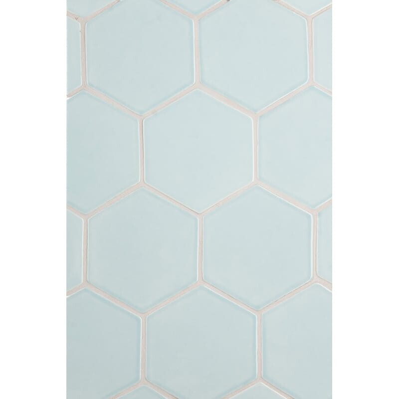 Jules Glossy Hexagon 5 Ceramic Tile 5 Image