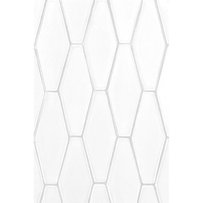 Satin Cotton Matte Longest Hexagon Ceramic Tile 3x7 7/8
