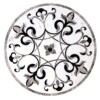 Rafeal Multi Finish Round Marble Medallion 36” Radius 36×36