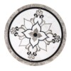Grace Multi Finish Round Marble Medallion 48” Radius 48×48