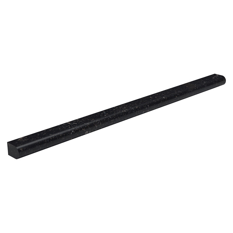 Belgium Blue Honed Pencil Liner Limestone Moldings 1/2×12