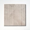 Diana Royal Honed Thin Fluted Marble Accent Tiles 18×18