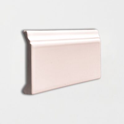 Rosie Glossy Base Trim Ceramic Moldings 4 3/16×6 Image