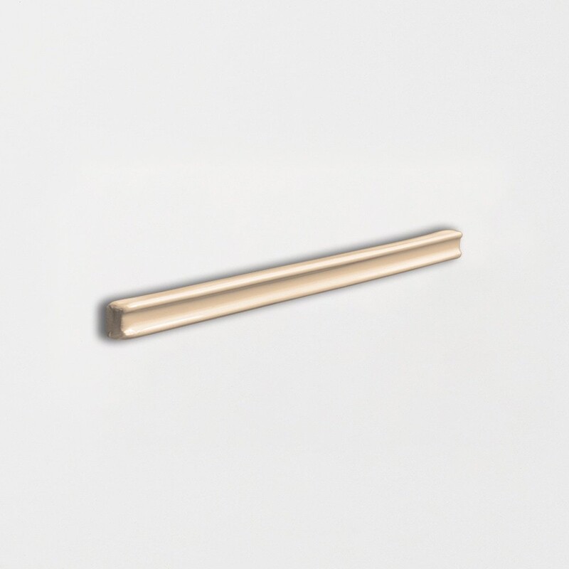 Honey Glossy Pencil Trim Ceramic Moldings 5/8×6