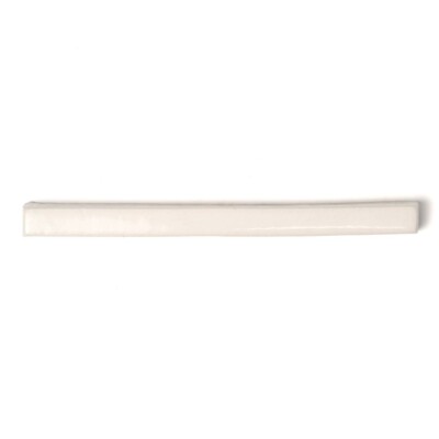 Marsala Bianco Glossy Edge Trim Ceramic Moldings 5/8×6