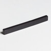Moldura de terracota Majesty Black Glossy Edge Trim 5/8×6 Imagen