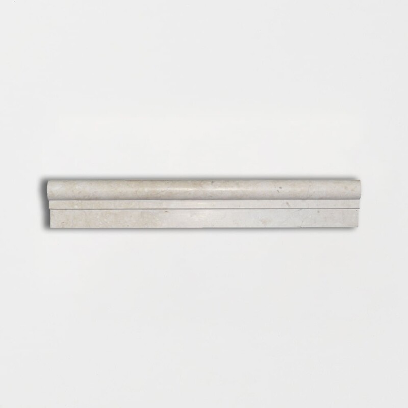 Alexander Cream Honed Ogee Limestone Moldings 2×12