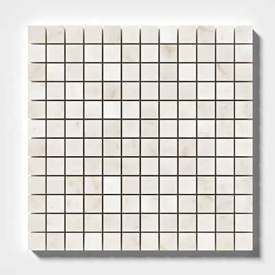 Afyon Sugar Mosaico de mármol pulido 1x1 12x12