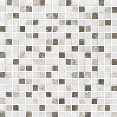 Avalon Mosaico de mármol pulido 5/8x5/8 12x12