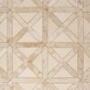 Champagne, Diana Royal Honed Large Lattice Marble Mosaic 13 7/8×13 7/8 Image