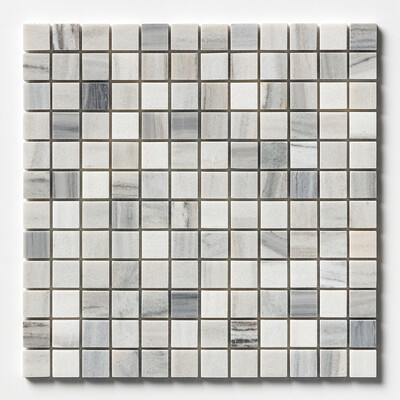 Mosaico de mármol Verona Blend Honed 1x1 12x12