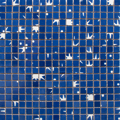 Mosaico de cerámica azul marino brillante Altair Colore Look 11 1/2x11 1/2