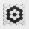Poppye Polished Hexagon Marble Mosaic 12×12 Image