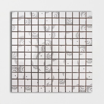 Desmond Blend Glossy 1×1 Ceramic Mosaics 12×12