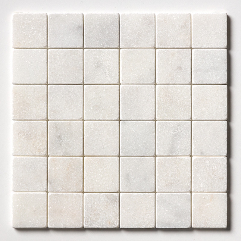 Glacier Tumbled 2×2 Marble Mosaic 12×12 Image