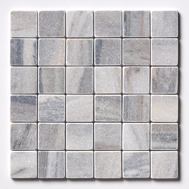 Skyline Tumbled 2×2 Marble Mosaics 12×12