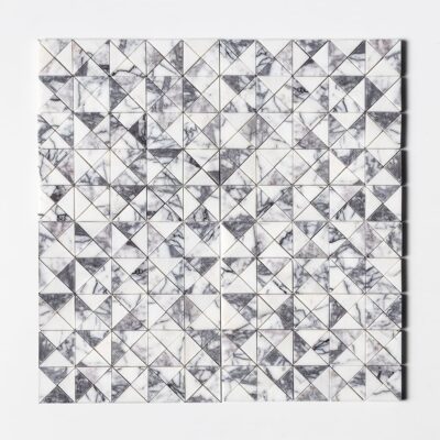 Lilac Honed Devon Marble Mosaics 12 1/2×12 1/2