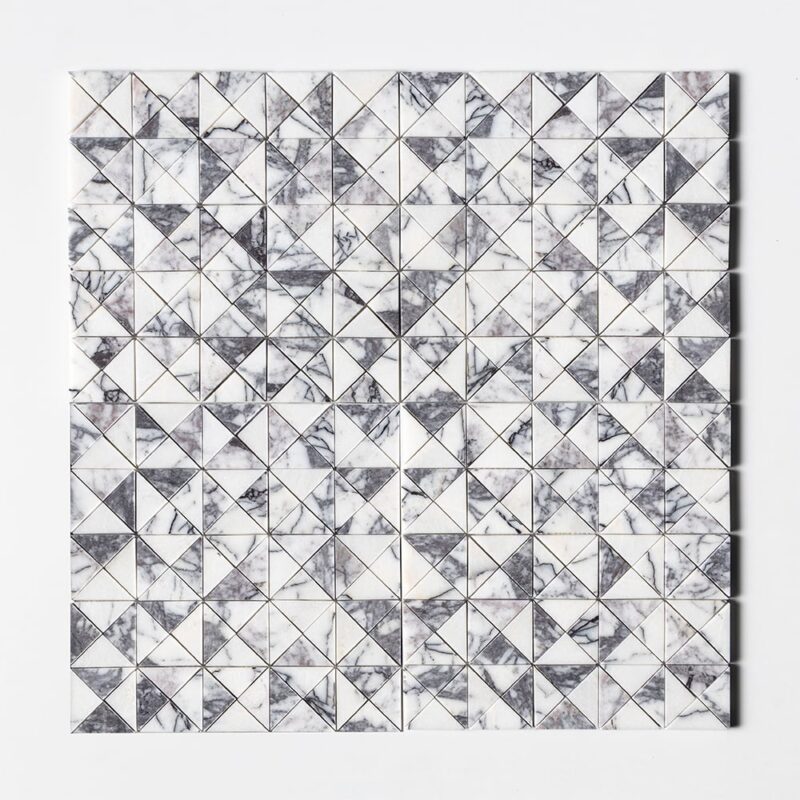 Lilac Honed Devon Marble Mosaics 12 1/2×12 1/2