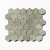 Verde Laguna Honed Hexagon 2 Marble Mosaics