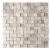 Silver Shadow Rock Face Forever Marble Mosaics 12×12