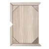 Haisa Light Honed Serie Parquet Marble Mosaics 12 1/4×16 3/16