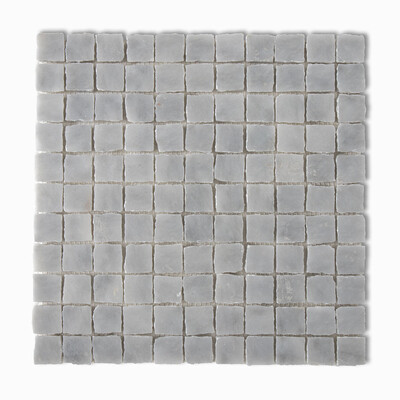 Allure Light Mosaico de mármol pulido 1x1 11 3/4 X 11 3/4