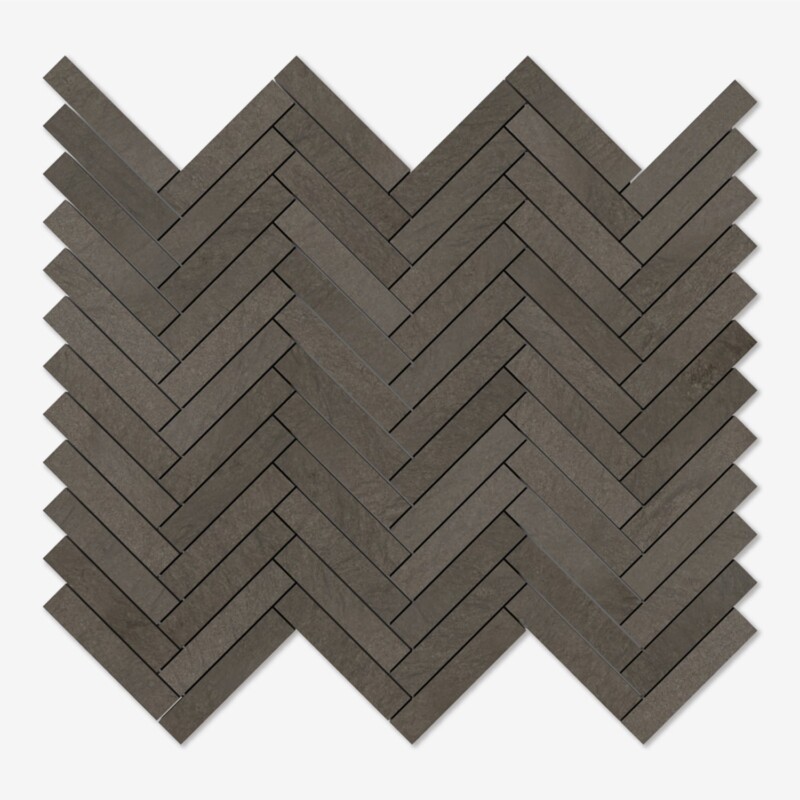 Bosphorus Honed Herringbone 5/8×3 Limestone Mosaics 10 7/16×12 13/16