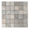 Britannia Light Tumbled 2×2 Limestone Mosaics 12×12