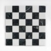 Thassos, Verde Lucia Honed 2×2 Checker board Marble Mosaic