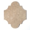 San Felipe Botticino Fiorito Polished Marble Waterjet Decos 8×9 3/4