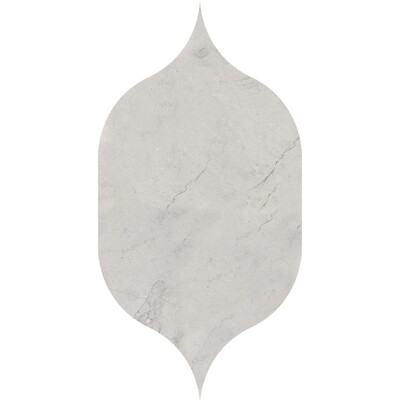 Gothic Arabesque Britannia Honed Limestone Waterjet Decos 4 7/8×8 13/16