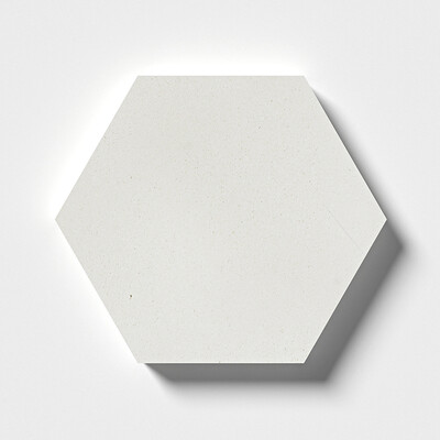Champagne Honed Hexagon Waterjet Limestone Tiles 5 25/32×5