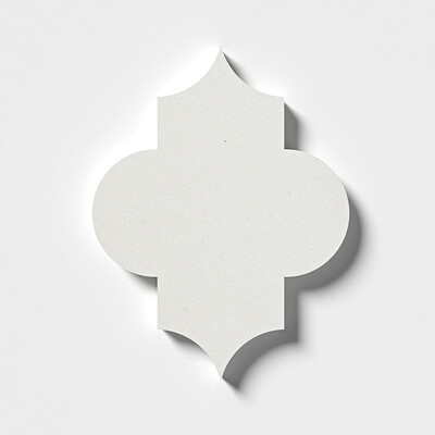 Champagne Honed Arabesquette Waterjet Limestone Tiles 6×8 1/4