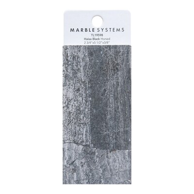 Haisa Black Honed Marketing Tool Tile Swatch Custom Image