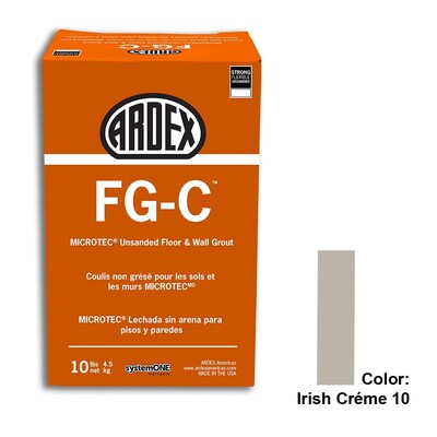 Irish Creme Tile Setting Materials Fg-c Unsanded Grout Varios