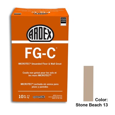 Stone Beach Materiales de colocación Fg-c Unsanded Grout Varios