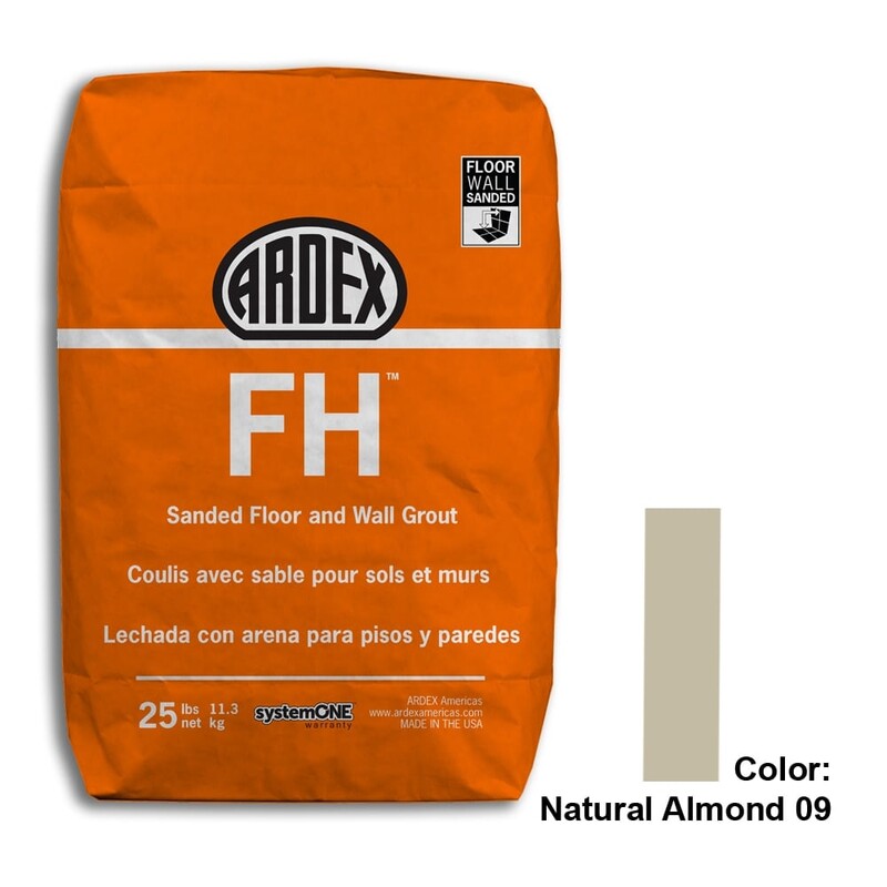Natural Almond Tile Setting Materials Fh Sanded Grout Various
