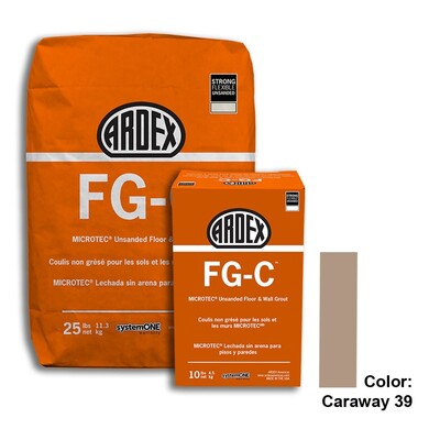 Caraway 25 Tile Setting Materials Fg-c Unsanded Grout Custom