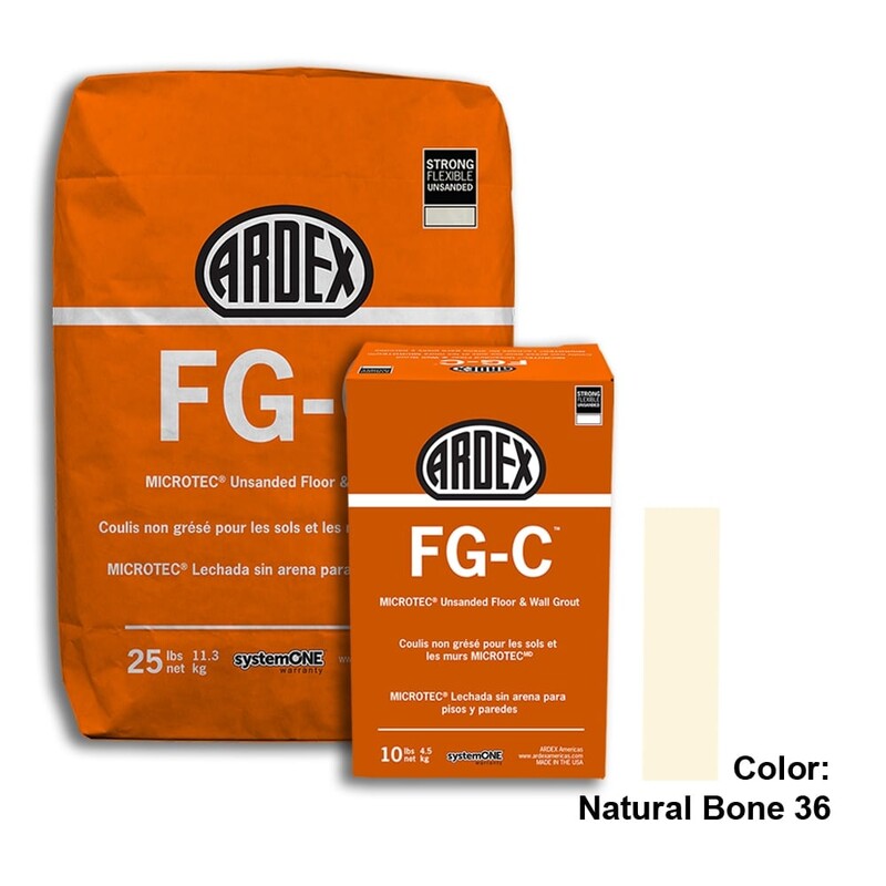 Hueso natural 10 Materiales de colocación Fg-c Unsanded Grout Custom