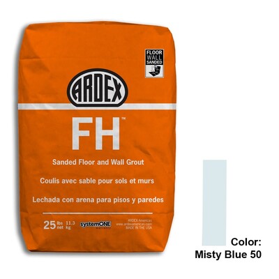 Misty Blue 25 Fayans Döşeme Malzemeleri Fh Zımparalanmış Harç Özel
