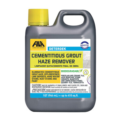Cementitious Grout Haze Remover Tile Care&amp;maintenance Cleaners Custom