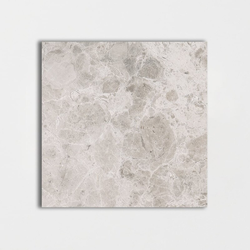 Silver Shadow Polished Marble Tiles 6×6