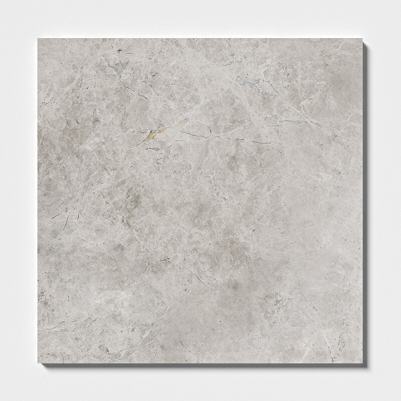 Silver Shadow Polished Marble Tile 24x24