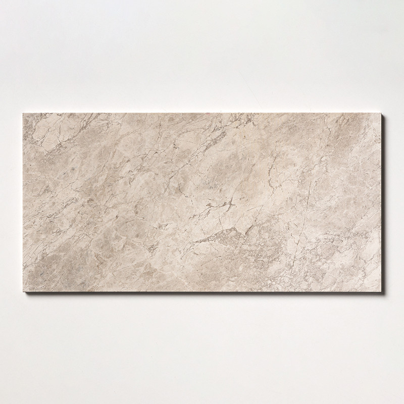 Silver Clouds Polished Marble Tile 12x24